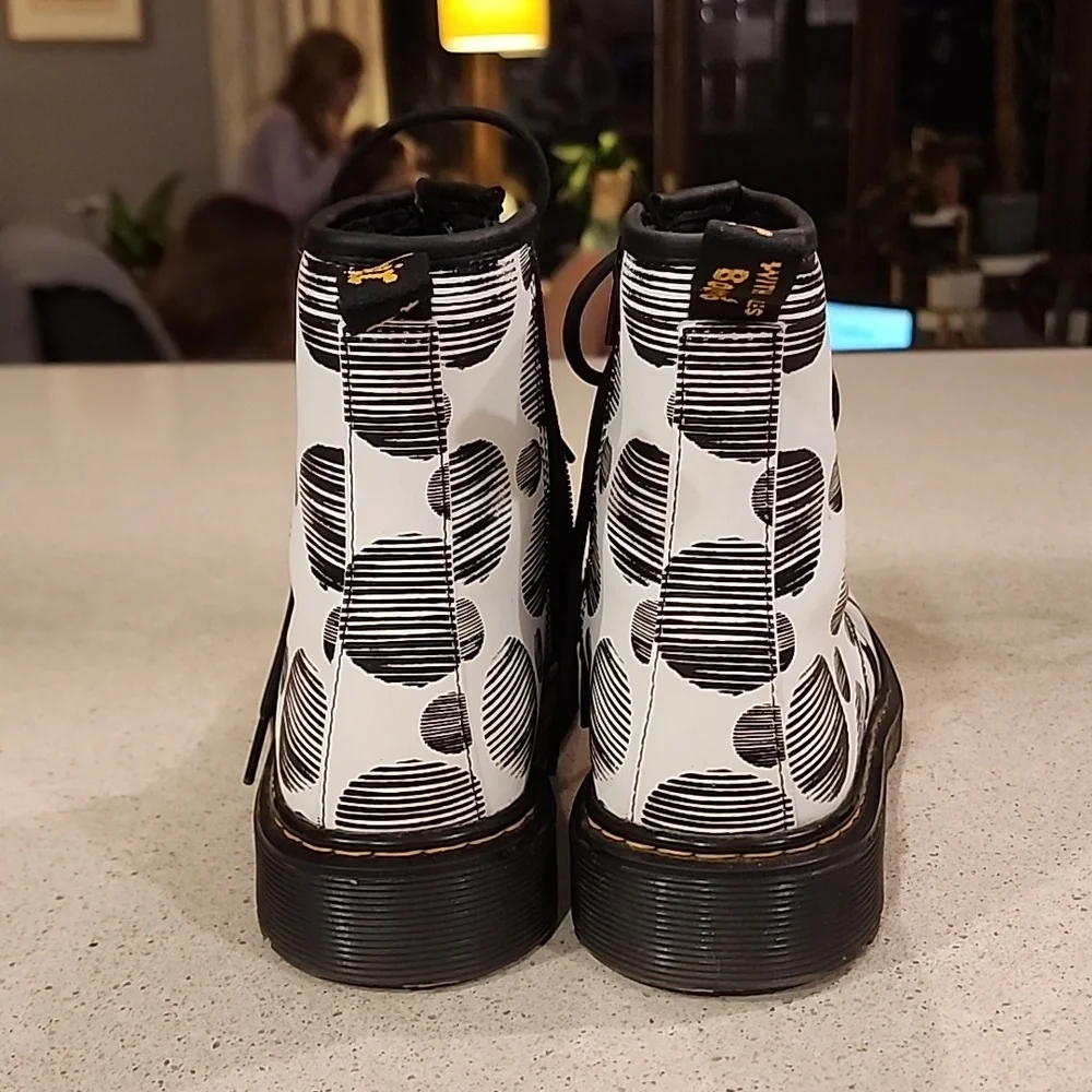 Polka Dot Doc Martens - Picture 4 of 4